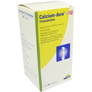 Calcium DURA Vit D3 Filmtabletten 120 St