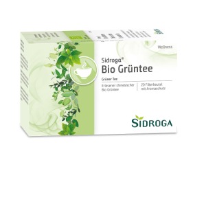 Abbildung: Sidroga Wellness Grüntee Filterbeutel, 20 x 1,7 g