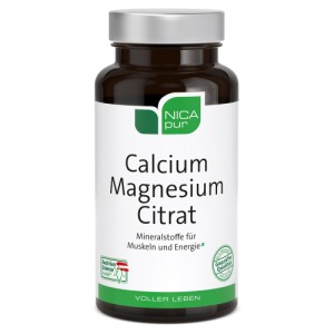 Abbildung: Nicapur Calcium Magnesium Citrat Kapseln, 60 St.