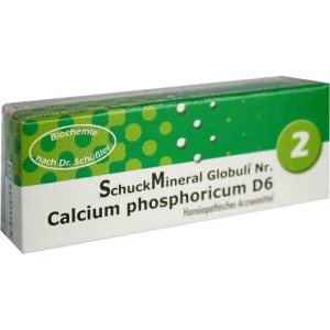 Schuckmineral Globuli 2 Calcium phosphor 7,5 g