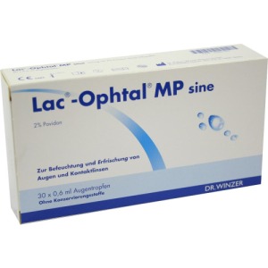 LAC Ophtal MP sine Augentropfen 30X0,6 ml