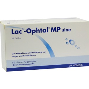 LAC Ophtal MP sine Augentropfen 60X0,6 ml