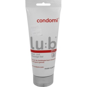 Condomi «LU:B» hocheffektives Gleitgel mit Hyaluron (0.2 l) 200 ml