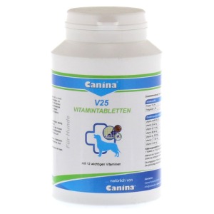 Abbildung: V 25 Vitamintabletten vet., 100 g