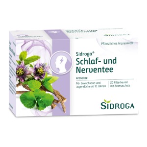Abbildung: Sidroga Schlaf- und Nerventee Filterbeutel, 20 x 2,0 g
