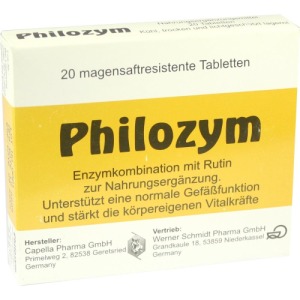 Philozym Magensaftresistente Tabletten 20 St