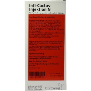 INFI Cactus Injektion N 10X1 ml