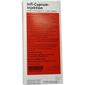 INFI Cuprum Injektion 10X2 ml
