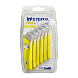 Abbildung: interprox plus mini gelb Interdentalbürste, 6 St.