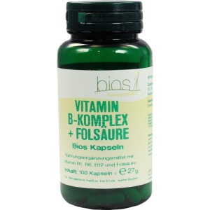 Vitamin B Komplex+folsäure Bios Kapseln 100 St
