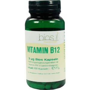 Vitamin B12 3 µg Bios Kapseln 100 St