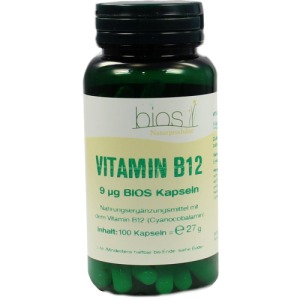 Vitamin B12 9 µg Bios Kapseln 100 St