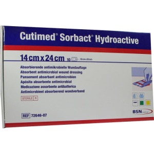 Cutimed Sorbact Hydroactive Kompressen 1 10 St