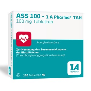 Ass 100 1a Pharma Tah Tabletten 100 St Docmorris