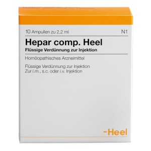 Abbildung: Hepar Comp.heel Ampullen, 10 St.