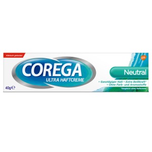 Abbildung: Corega Ultra Haftcreme Neutral, 40 g