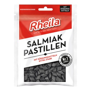 Abbildung: Rheila Salmiak Pastillen zuckerfrei, 90 g