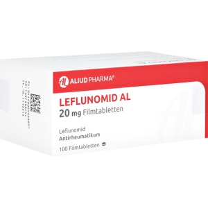 Abbildung: Leflunomid AL 20 mg Filmtabletten, 100 St.