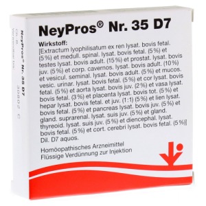 Abbildung: Neypros Nr.35 D 7 Ampullen, 5 x 2 ml