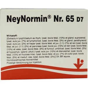 Abbildung: Neynormin Nr.65 D 7 Ampullen, 5 x 2 ml