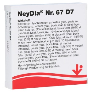Abbildung: Neydia Nr.67 D 7 Ampullen, 5 x 2 ml