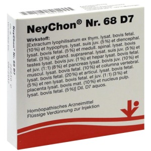 Abbildung: Neychon Nr.68 D 7 Ampullen, 5 x 2 ml
