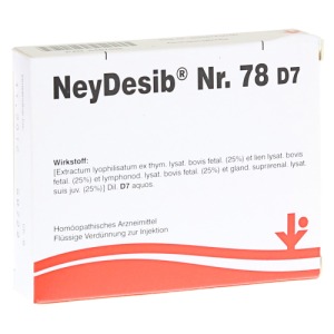 Abbildung: Neydesib Nr.78 D 7 Ampullen, 5 x 2 ml