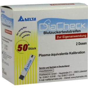 Diacheck Blutzucker Teststreifen, 2 x 25 St.