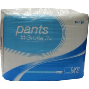 Param Pants Basis Gr.3 XL 16 St