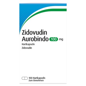Abbildung: Zidovudin Aurobindo 100 mg Hartkapseln, 100 St.