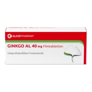 Abbildung: Ginkgo AL 40 mg Filmtabletten, 60 St.