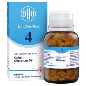 Abbildung: DHU Schüßler-Salz Nr. 4 Kalium chloratum D6, 420 St.