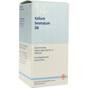 Abbildung: DHU Schüßler-Salz Nr. 14 Kalium bromatum D6, 420 St.