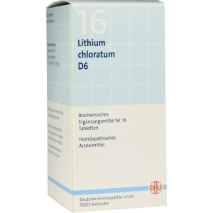 Abbildung: DHU Schüßler-Salz Nr. 16 Lithium chloratum D6, 420 St.