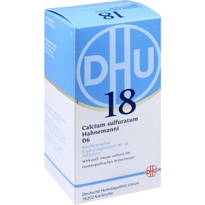 Abbildung: DHU Schüßler-Salz Nr. 18 Calcium sulfuratum Hahnemanni D6, 420 St.