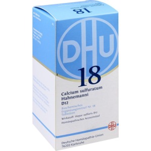 Abbildung: DHU Schüßler-Salz Nr. 18 Calcium sulfuratum Hahnemanni D12, 420 St.