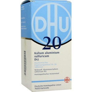 Abbildung: DHU Schüßler-Salz Nr. 20 Kalium aluminium sulfuricum D12, 420 St.