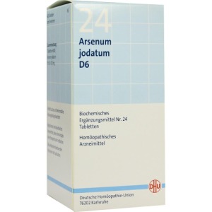 Abbildung: DHU Schüßler-Salz Nr. 24 Arsenum jodatum D6, 420 St.