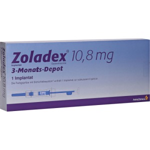 Abbildung: Zoladex 10,8 mg 3-Monats Depot Implant.i, 1 St.
