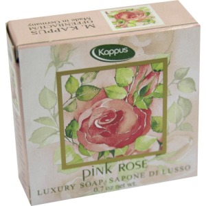 Abbildung: Kappus pink Rose Gästeseife Warenprobe, 20 g