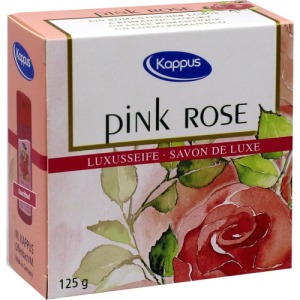 Abbildung: Kappus pink Rose Seife, 125 g
