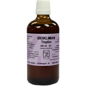 Abbildung: Biokliman Tropfen, 100 ml