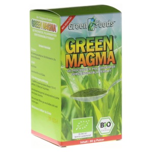 Abbildung: Green Magma Gerstengrasextrakt Pulver, 80 g