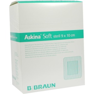 Abbildung: Askina Soft Wundverband 9x10 cm steril, 50 St.