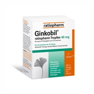 Abbildung: Ginkobil ratiopharm Tropfen 40 mg, 200 ml