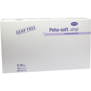 Peha-soft Vinyl Unt.handschuhe unste.pud 100 St