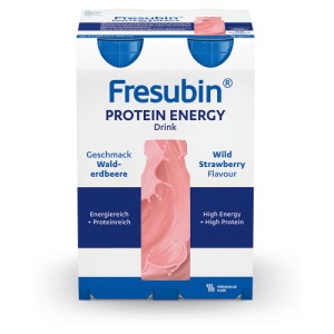 Abbildung: Fresubin Protein Energy DRINK TrinknahrungWalderdbeere, 4 x 200 ml