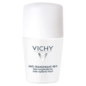 Abbildung: VICHY Deodorant Sensitiv Anti-Transpirant 48h Roll-on, 50 ml