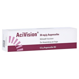 Abbildung: Acivision 30 mg/g Augensalbe, 4,5 g