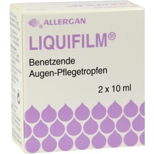 Abbildung: Liquifilm Benetzende Augen Pflegetropfen, 2 x 10 ml